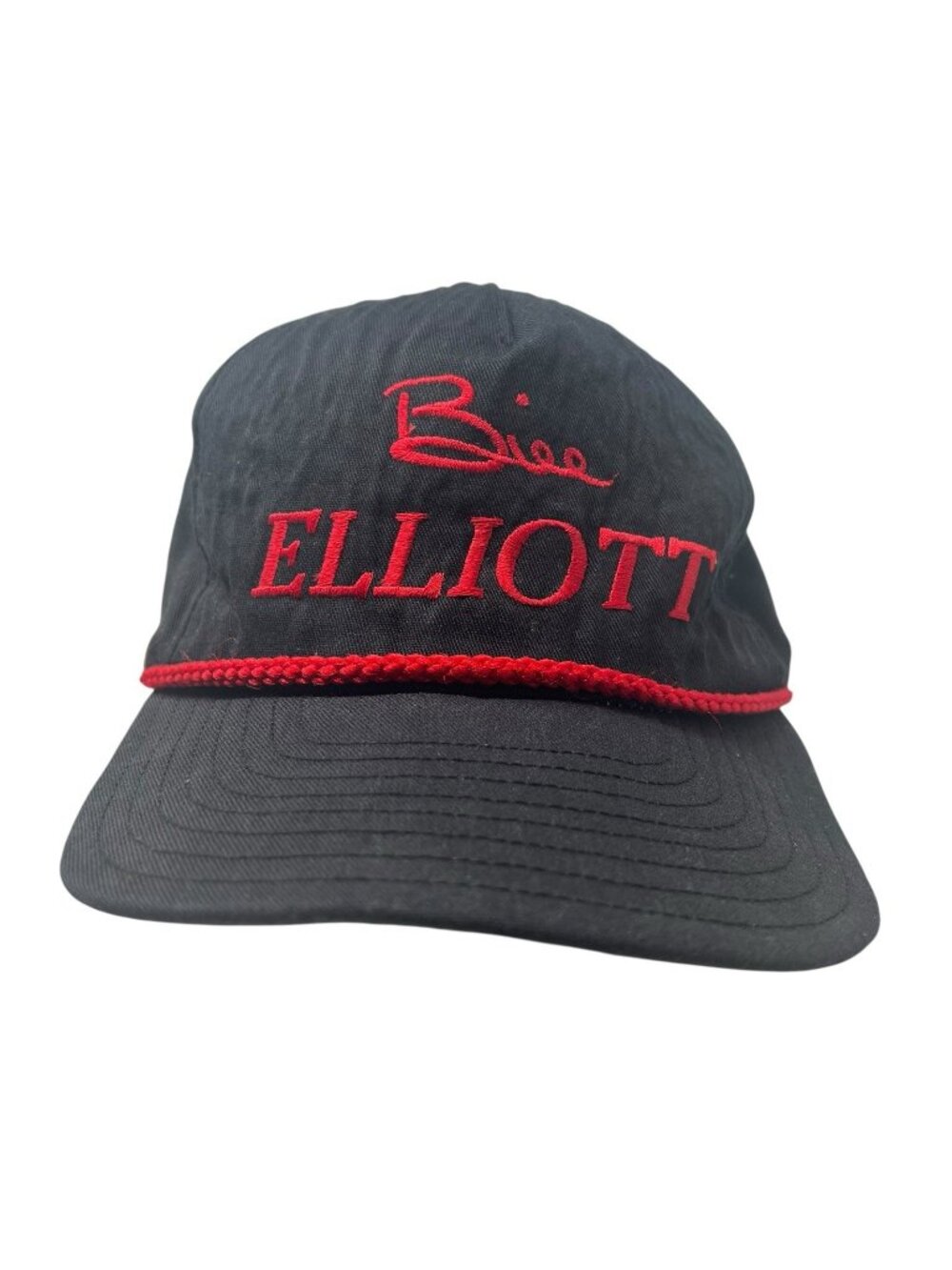 Bill Elliott NASCAR Racing Vintage Awesome Snapback Rope Trucker Hat Cap Dad 90s